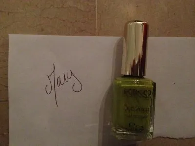 vernis vert clair, KIKO