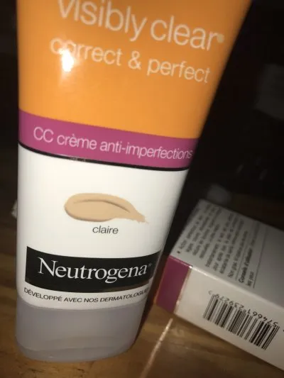 CC crème anti imperfections, Neutrogena