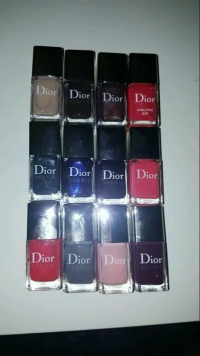Lot vernis, Dior