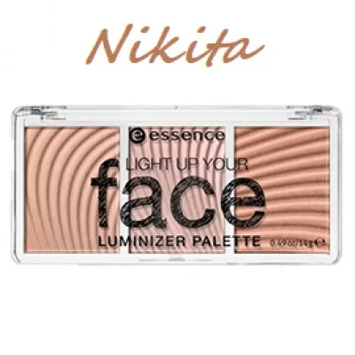 Essence Light Up Your Face Luminizer palette, Essence