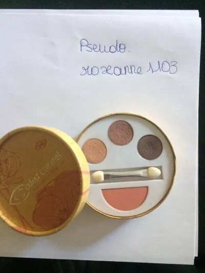 Fard à paupières, Couleur Caramel