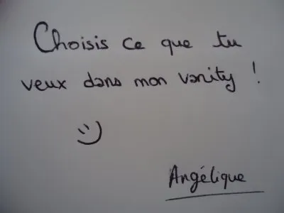 Choisis, Inconnue