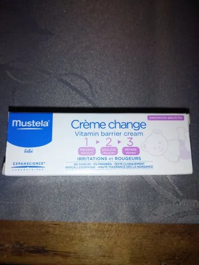 Crème change, Mustela