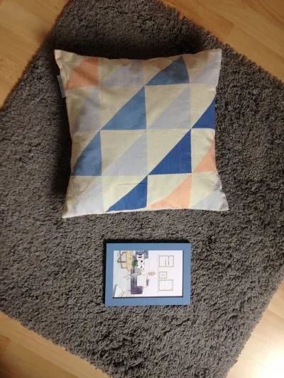 Housse de coussin et cadre, My Little Corner