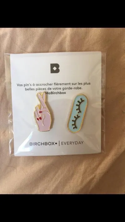 pin's, Birchbox