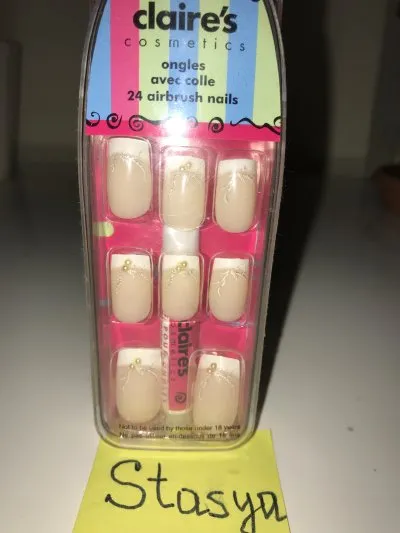 Faux ongles, Claire's