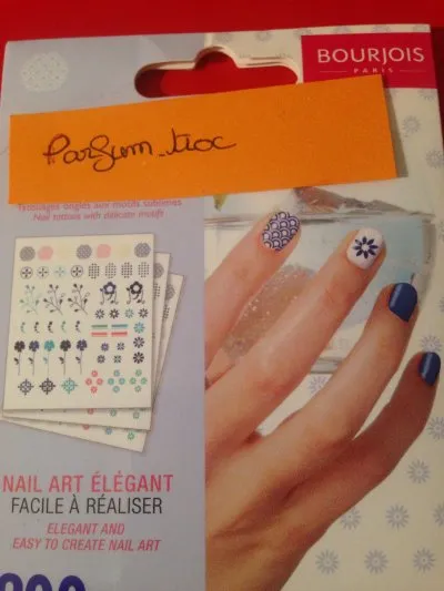 Tatouage pour ongles pour nail art, Bourjois