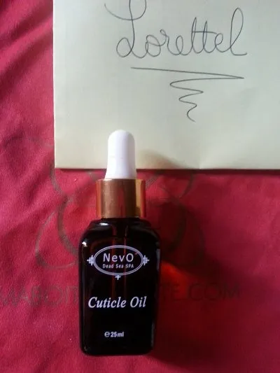 Cuticule Oil, Nevo