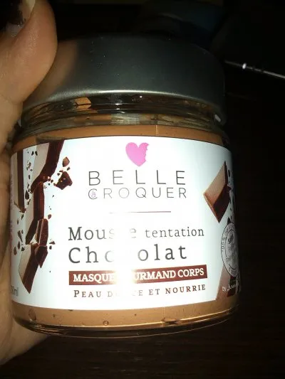 masque gourmand corps, Belle a croquer