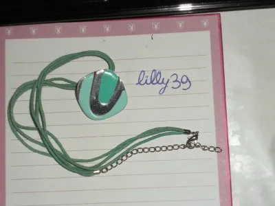 collier turquoise, La Halle