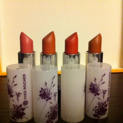 4 rouges à lèvres, Yves Rocher