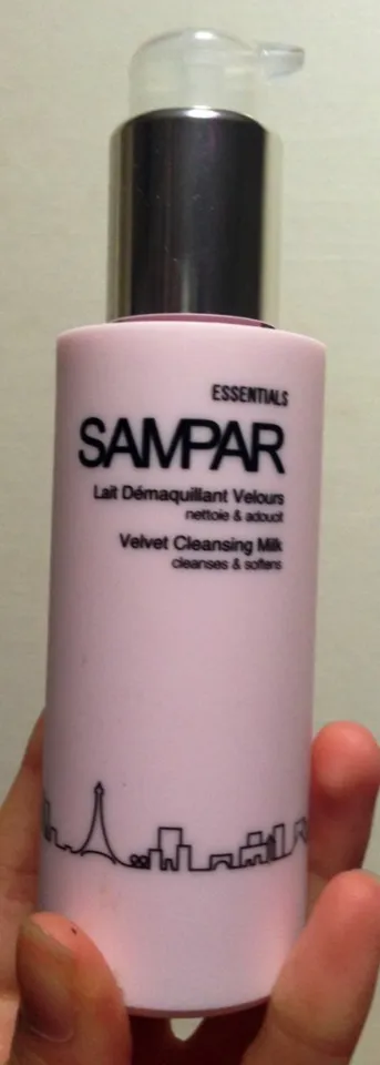 Lait demaquillant velour, Sampar