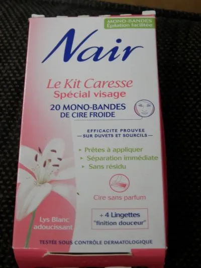 nair kit caresse special visage, Nair