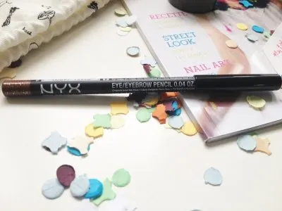 crayon de la marque NYX couleur bronze glitter, NYX Cosmetics