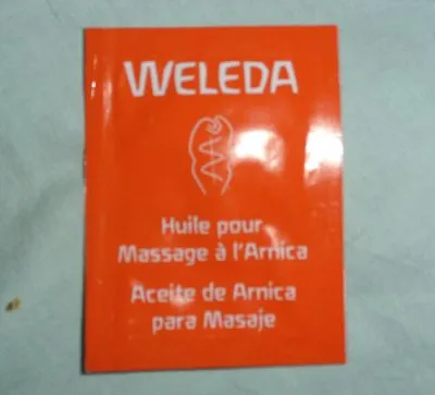 HUILE POUR MASSAGE A L'ARNICA, Weleda