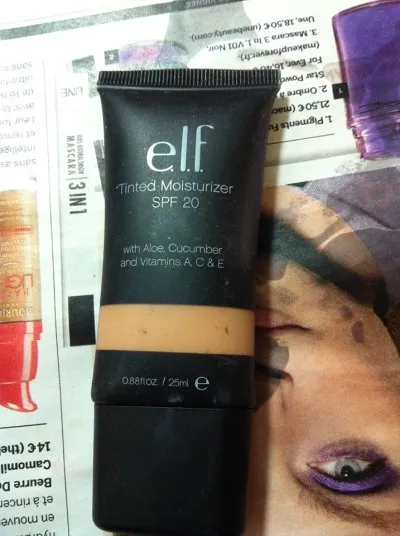 Crème teintée, Elf