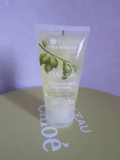 Masque fraicheur 3minutes, Yves Rocher