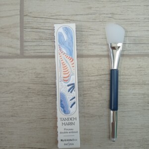 Pinceau double embout - "Masque et yeux"